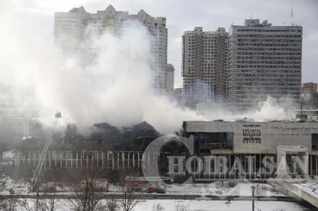 Москвагийн номын санд гал гарчээ