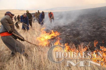 Дорнод аймгийн 3 сумын нутагт түймэр дэгджээ